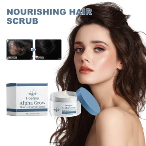 Alpha Grow Hair Scrub - Nourish & Clarify Exfoliating Scalp