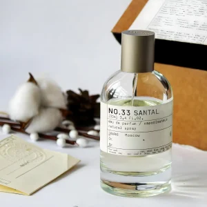 No.33 SANTAL Parfum Spray - Unisex Sandalwood Scent, 3.4oz/100ml