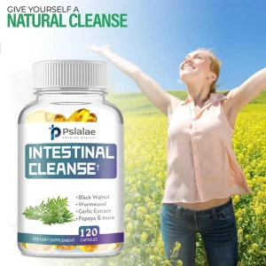 Intestinal Cleanse - Relieve Constipation & Support Regular Bowel Movements | 120 Capsules