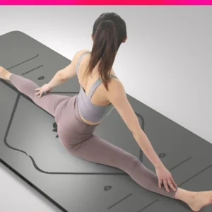 Foldable Suede Fitness Towel Non-Slip Yoga Mat Topper