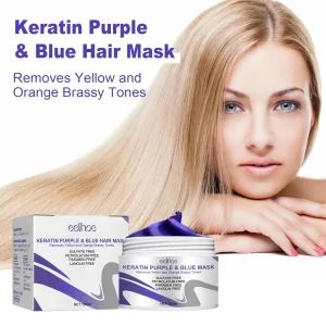 Get Gorgeous with Keratin Purple Hair Mask - for Dry & Damaged Hair Treatment 100ml