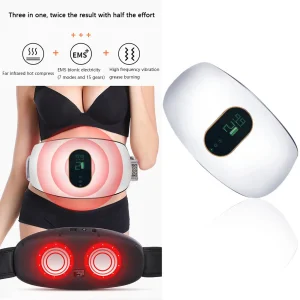 Pro Electric Slimming Belt - Abdominal Fat Burning & Muscle Massager